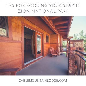 lodging in zion